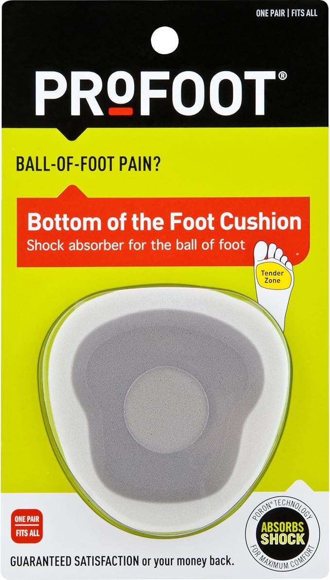 profoot, bottom of the foot cushion, 1 pair, ball of foot